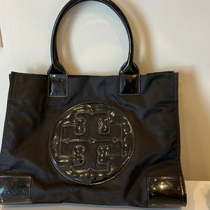 Tory Burch Ella Nylon Tote Some Wear Overall Good Condition